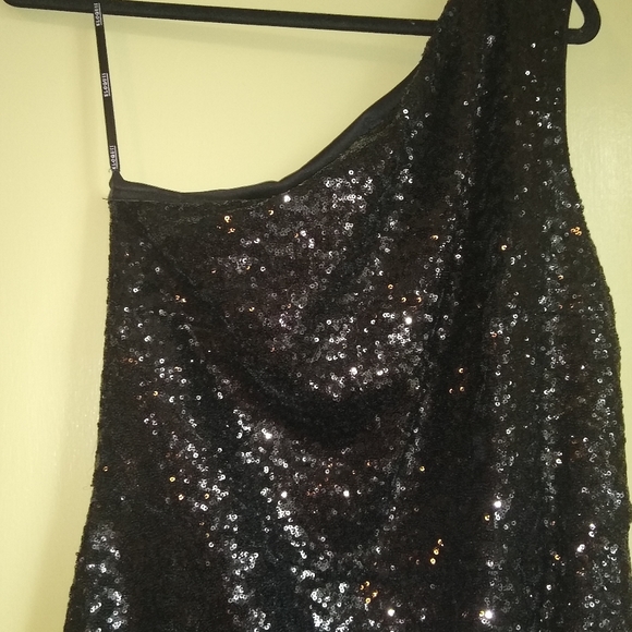 Eloquii Off the Shoulder Sequin Gown - Picture 6 of 7